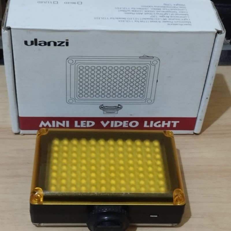ULANZI LED LIGHTING | Lampu VLOG ringan murah