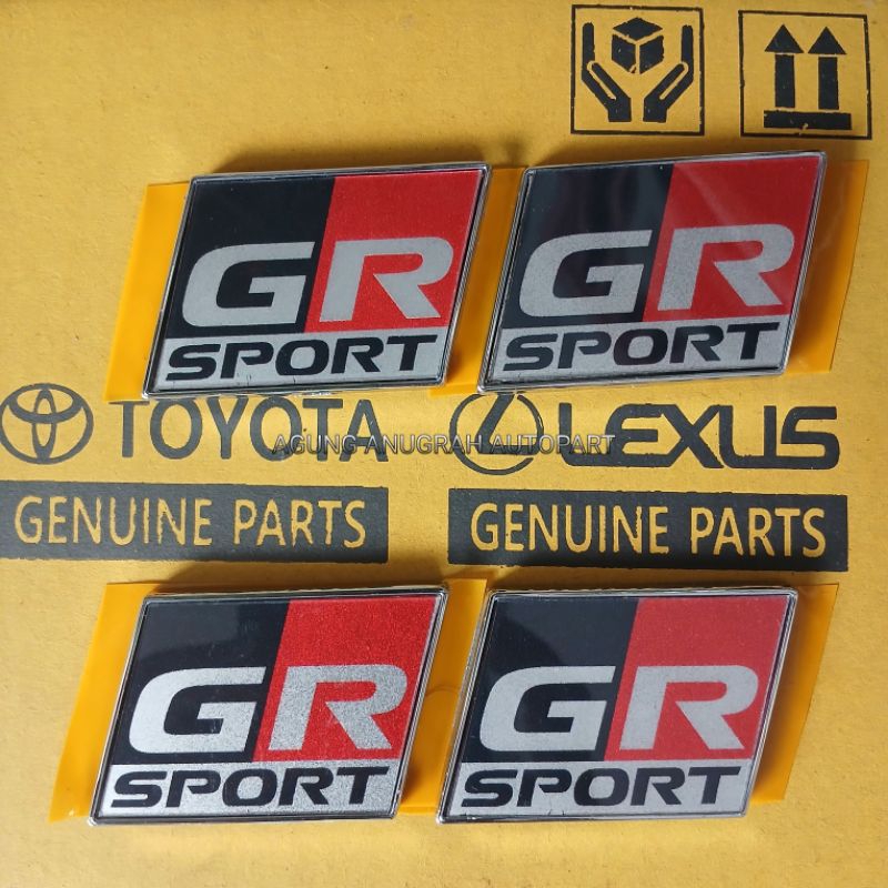 LOGO EMBLEM GR SPORT TOYOTA ORIGINAL