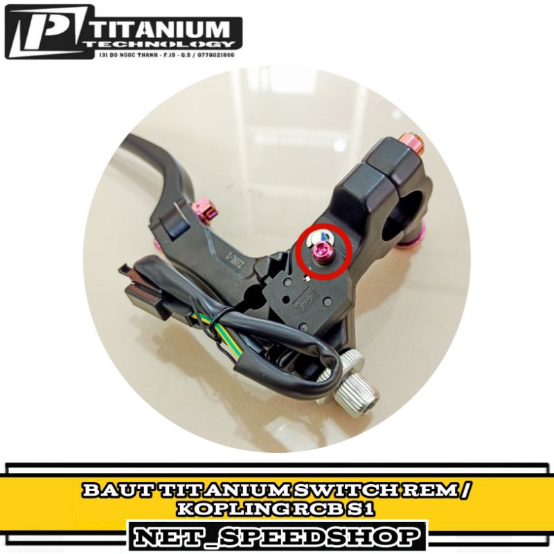 Baut Titanium Switch Handle Rem Rcb S1