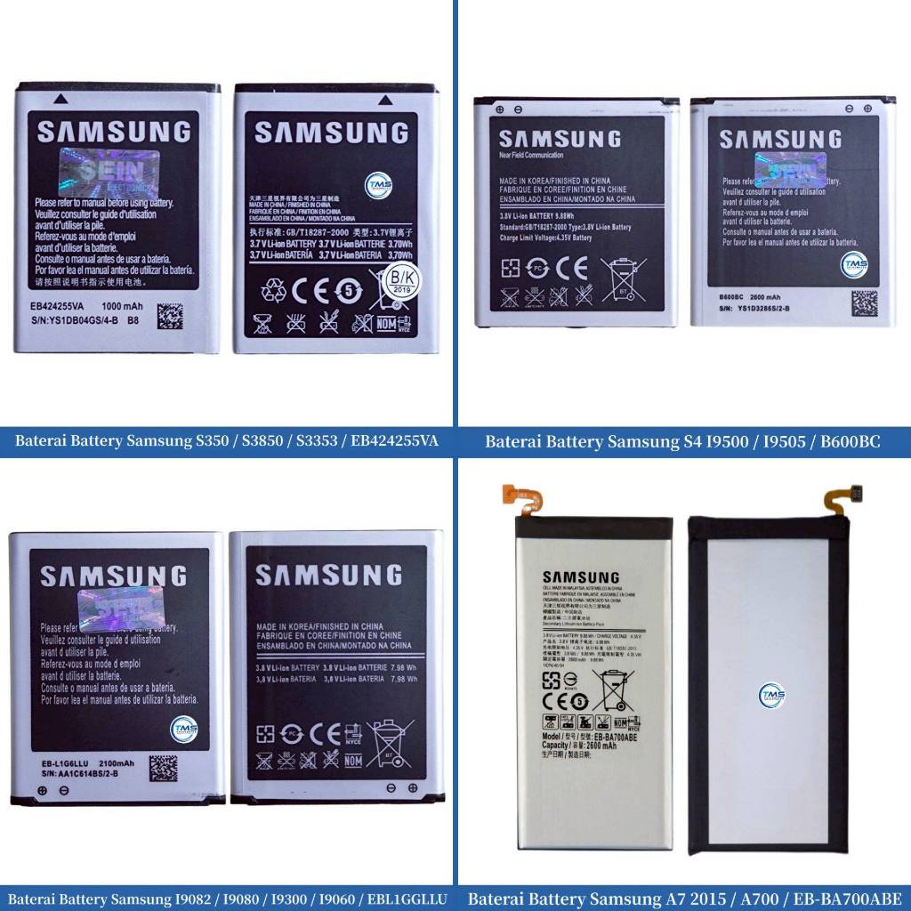 Baterai Battery Samsung EB424255VA / B600BC / EBL1GGLLU / EB-BA700ABE / S350 / S3850 / I9500 / I9505