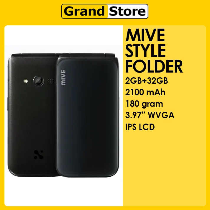 ALT MIVE STYLE FOLDER 4G 2GB/32GB LTE 2100mAh 3.97" WVGA Korean Flip Phone