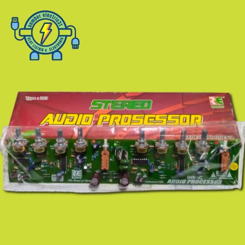 KIT AUDIO PROSESOR / PROCESSOR STEREO 203 BY RANIC
