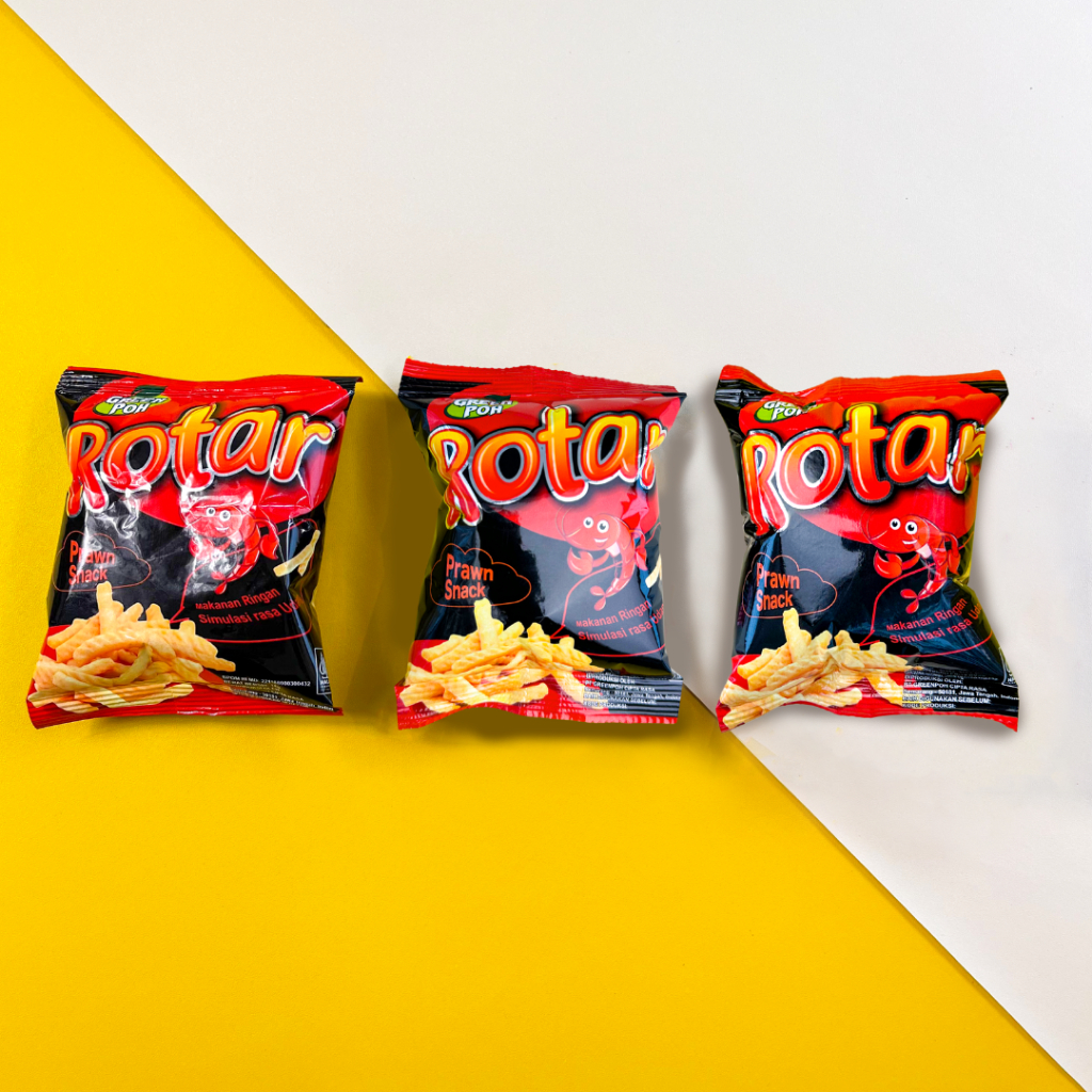 

ROTAR Makanan Ringan Snack Keripik Rasa Udang 14 gram