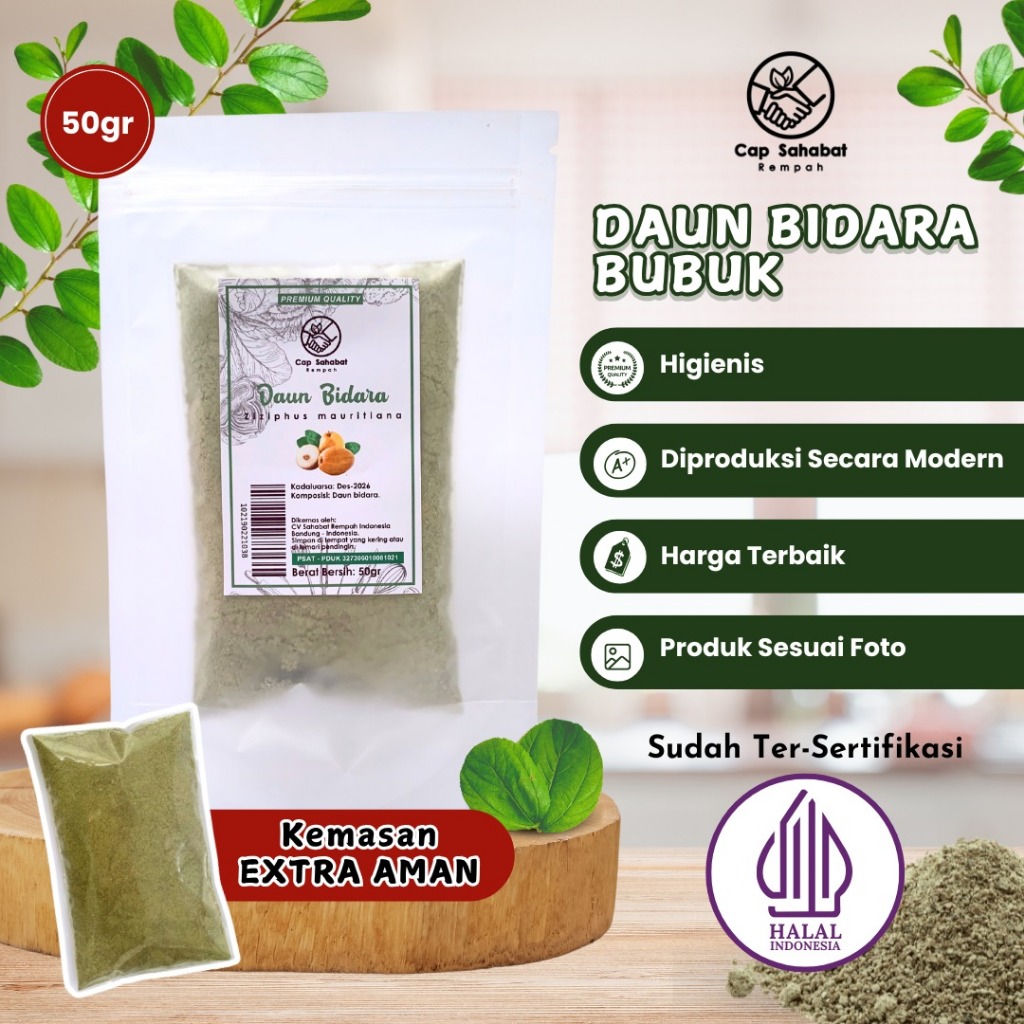 

50gr Bidara Bubuk / Ground Bidara / Rempah / JSR 100% PREMIUM QUALITY