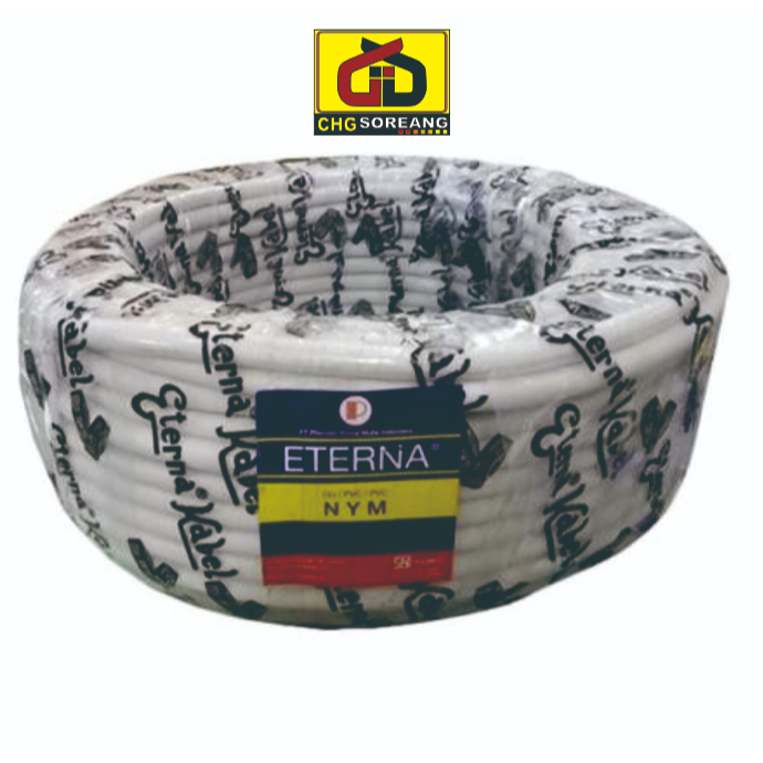KABEL LISTRIK ETERNA NYM 2X15, 3X1,5, 2X2,5, 3X2,5  ( HARGA PER METER )