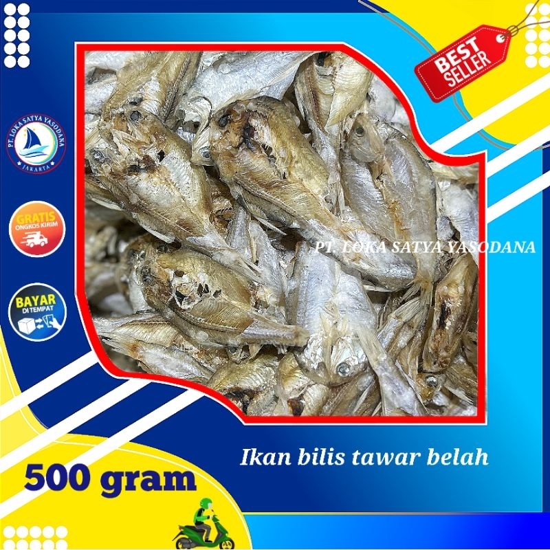 

ikan bilis tawar belah super 500gram