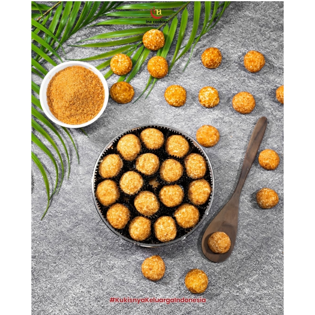 

INA COOKIES Kue Kering Butter Palm Cheese handmade Premium kukis