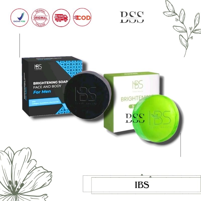 IBS BRIGHTENING SOAP 12x Mencerahkan Sabun Flek Hitam