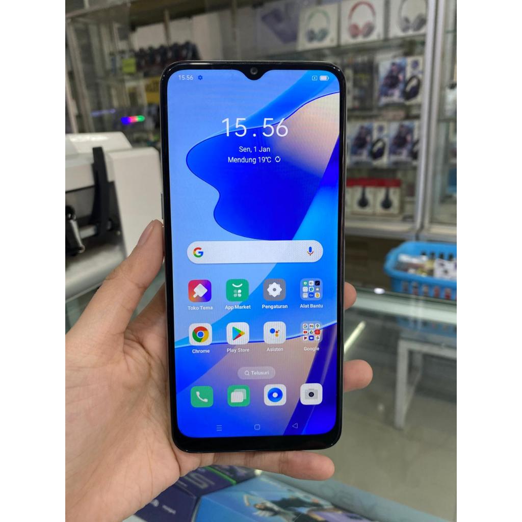 OPPO A16 3/32GB SECOND SEKEN BEKAS RAM 3 INTERNAL 32