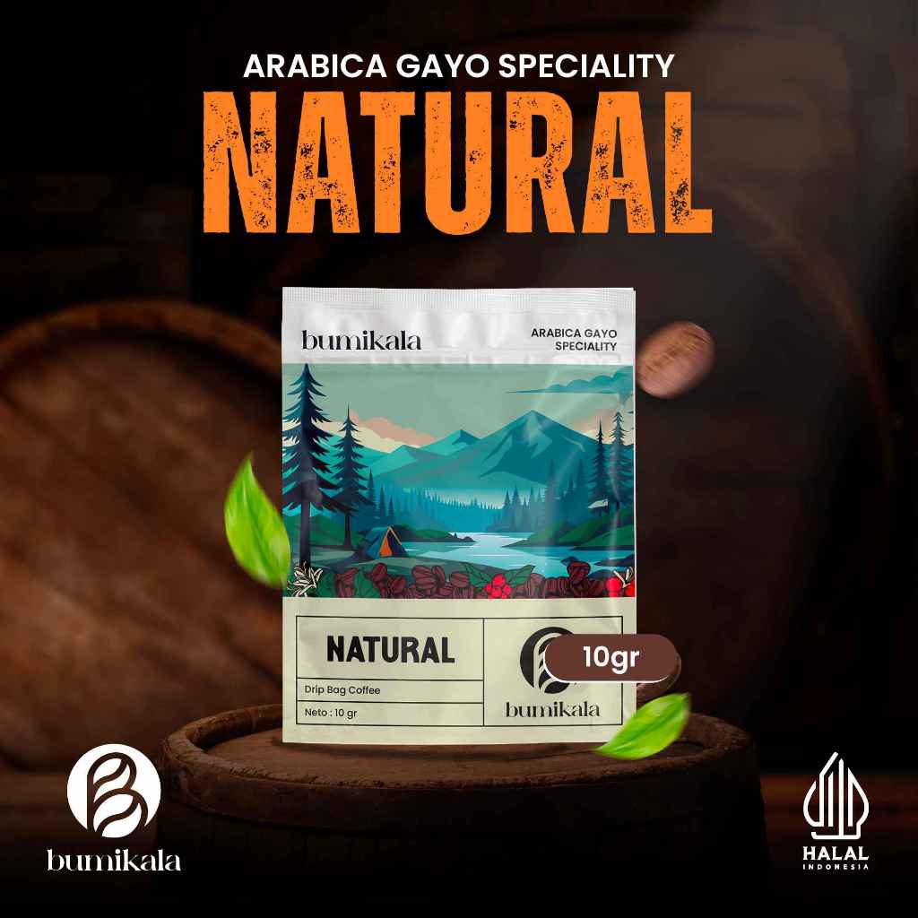 

DRIP BAG COFFEE / KOPI FILTER ARABIKA GAYO NATURAL PROSES | Specialty | Single Origin
