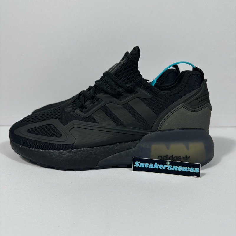 Sepatu Adds Zx2k Boost Triple Black Premium Original
