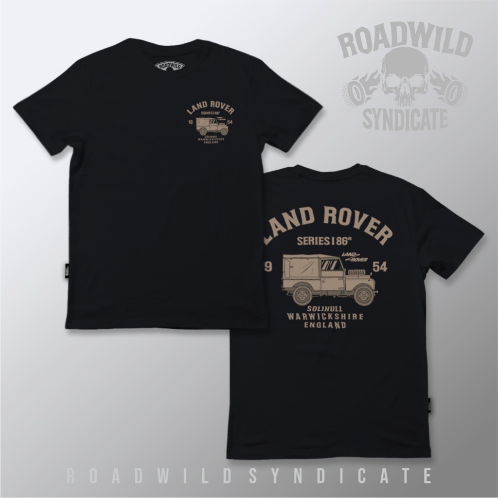KAOS DISTRO PRIA LANDROVER | Jeep Kaos Pria Outdoor | Kaos Offroad 4x4 | Kaos Otomotif  | RDWL 07