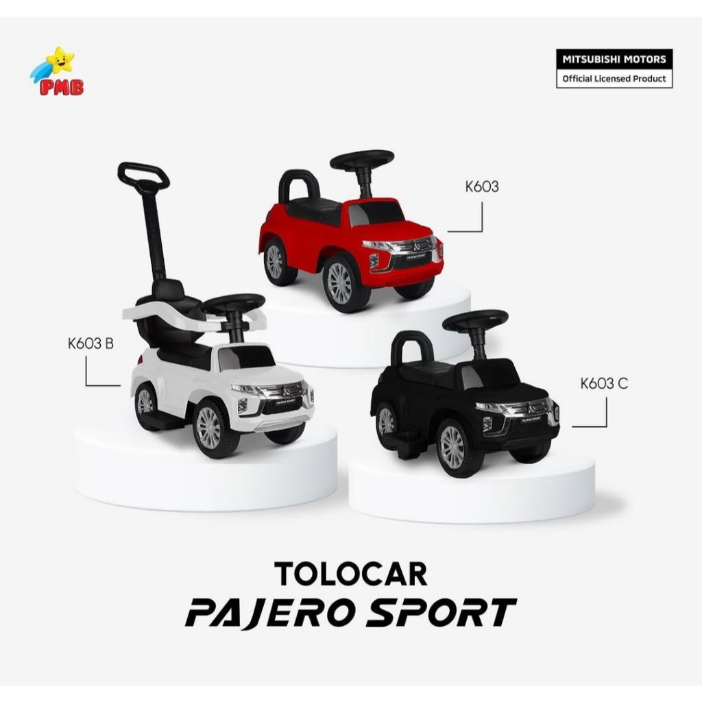 Mainan Mobil Mobilan Mobilan Tolocar PMB K603 Pajero Series
