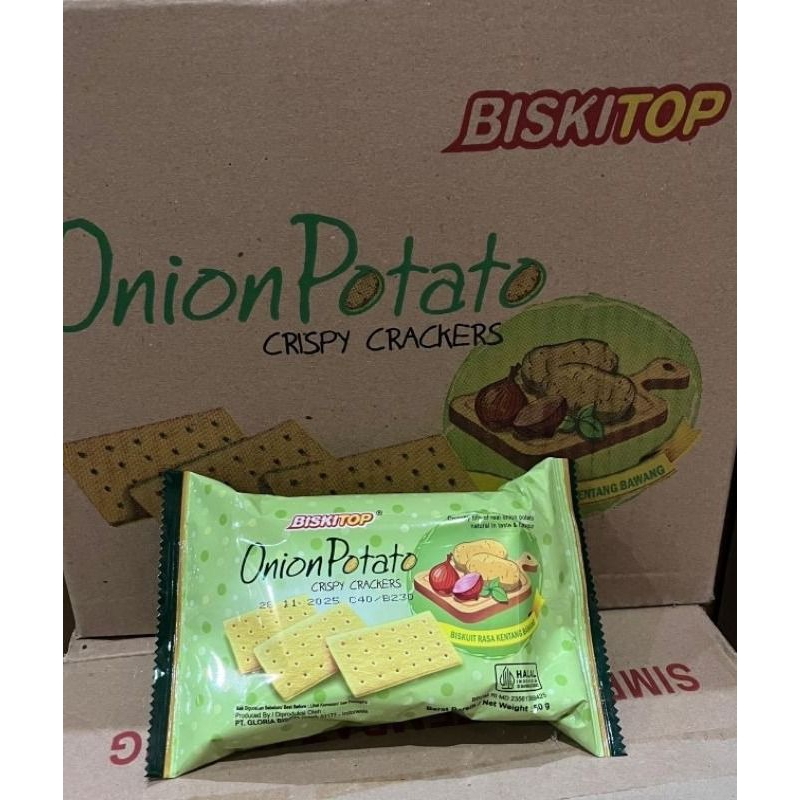 

BISKITOP ONION POTATO 24X50GR