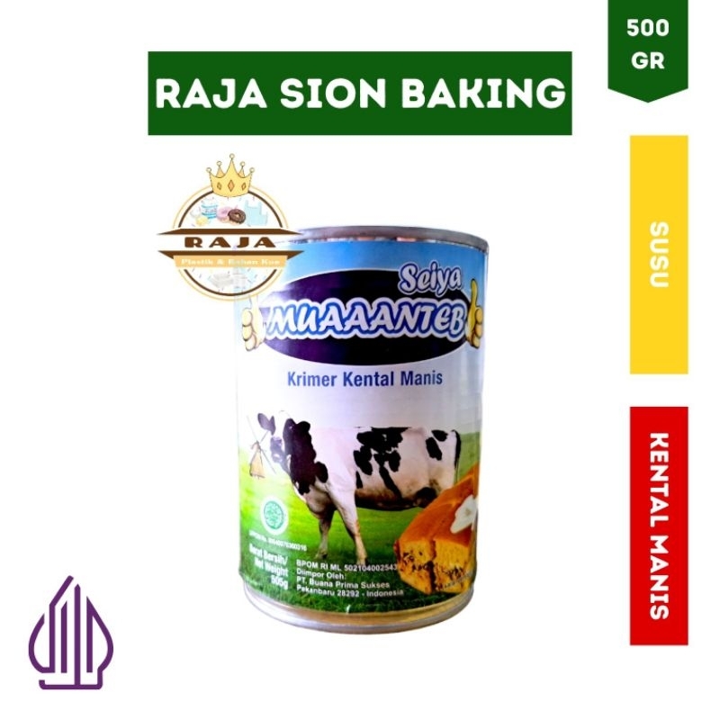 

Susu Kental Manis Mantap / Seiya Muaaanteb 500 GR