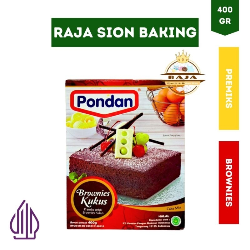 

Pondan Brownies Kukus 400gr