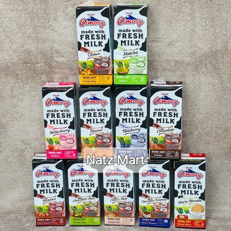 

CIMORY Susu UHT 250 Ml Made With Fresh Milk