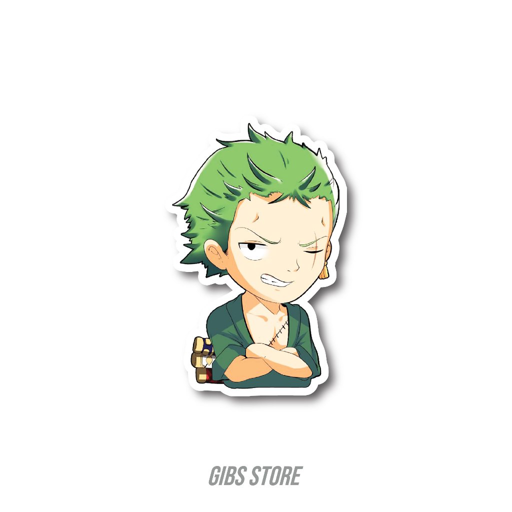 

STICKER SATUAN ONE PIECE (RORONOA ZORO) #9