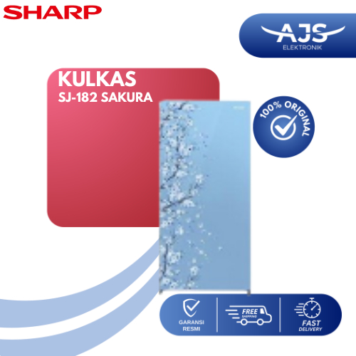 Sharp Kulkas 1 Pintu SJ-N182D-SB/SP/SH / SJN 182
