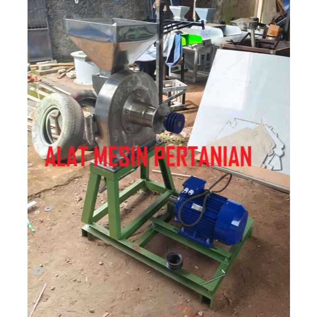 Mesin Disk Mill FFC 45 Stainless Steel / Mesin Gilingan Tepung Tanpa Penggerak / Pabrikan Mesin Disk