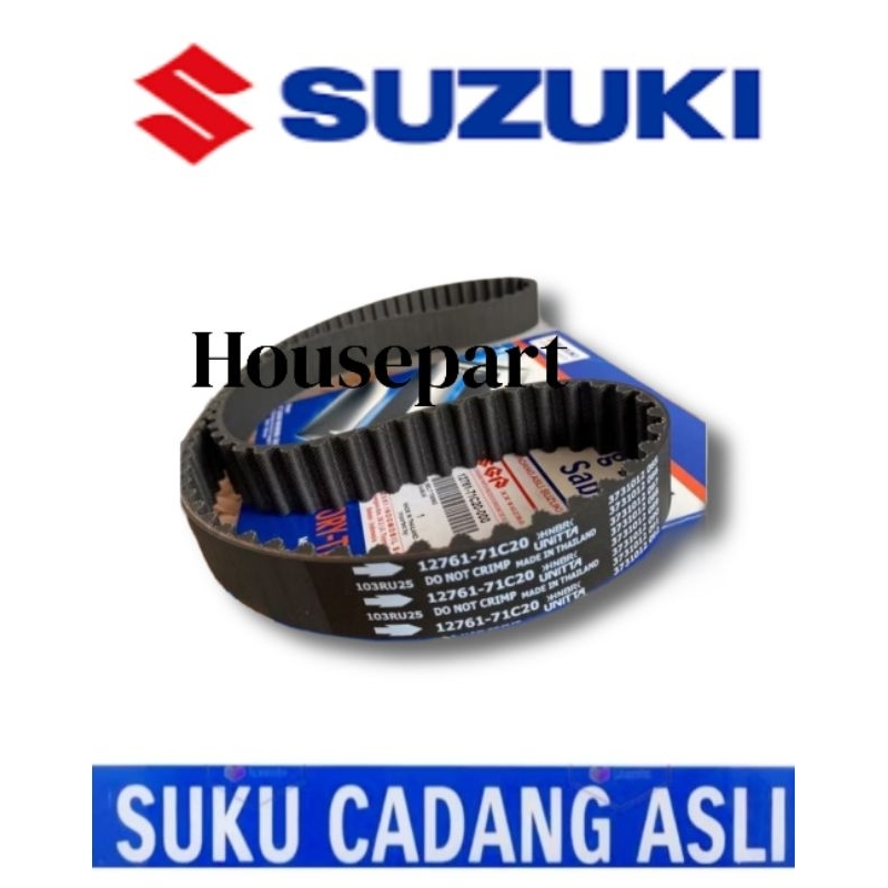Sabuk timing belt suzuki apv Old Arena futura injection Injek efi Ori original SGP 12761-71C20-000