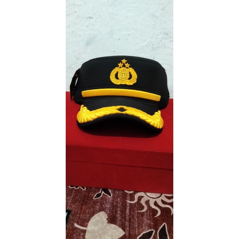 pilkep PAMEN POLRI polos tanpa pangkat