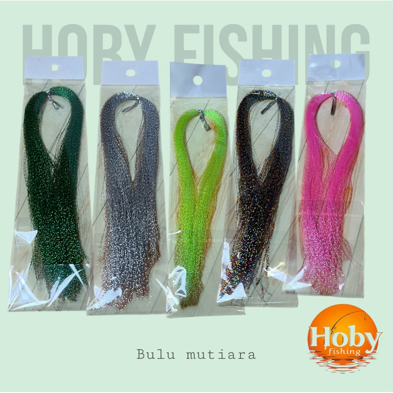 Bulu mutiara kotrekan sabiki/assisthook