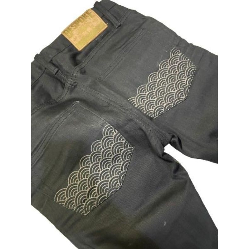 Selvedge Denim Black Permanent Bespoke Project