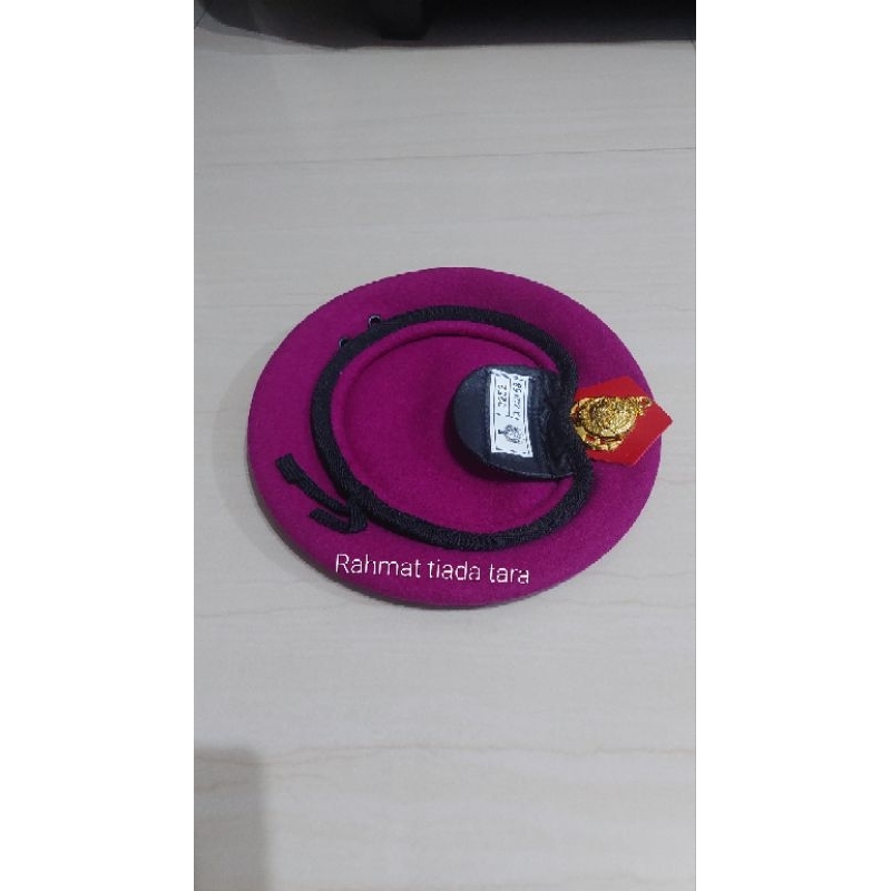 BARET MARINIR JATAH ORIGINAL + EMBLEM MARINIR/ BARET MARINIR JATAH BARU