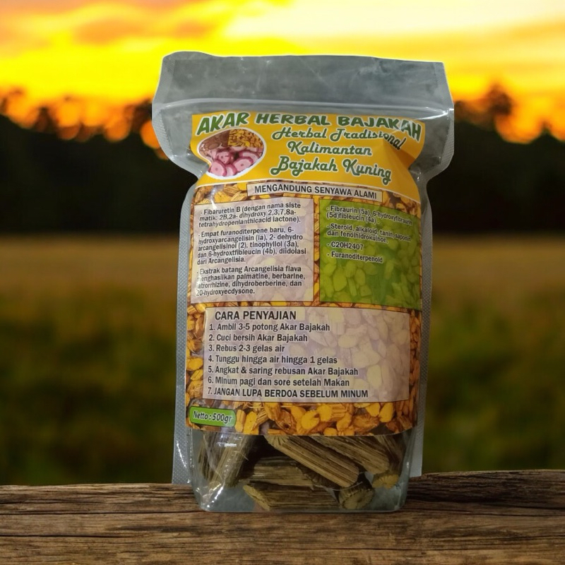 

Akar Bajakah Kuning Asli Kalimantan Bajakah Kuning 500gr
