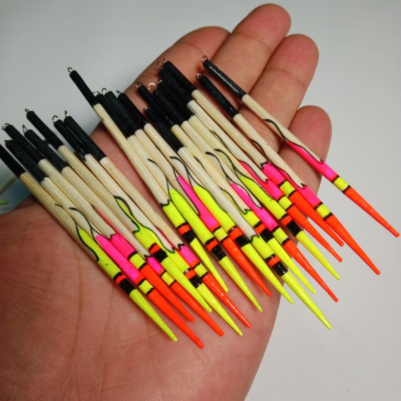 Pelampung Pancing Jarum 6cm 8cm 10cm | Kumbul Ikan Mas Batik