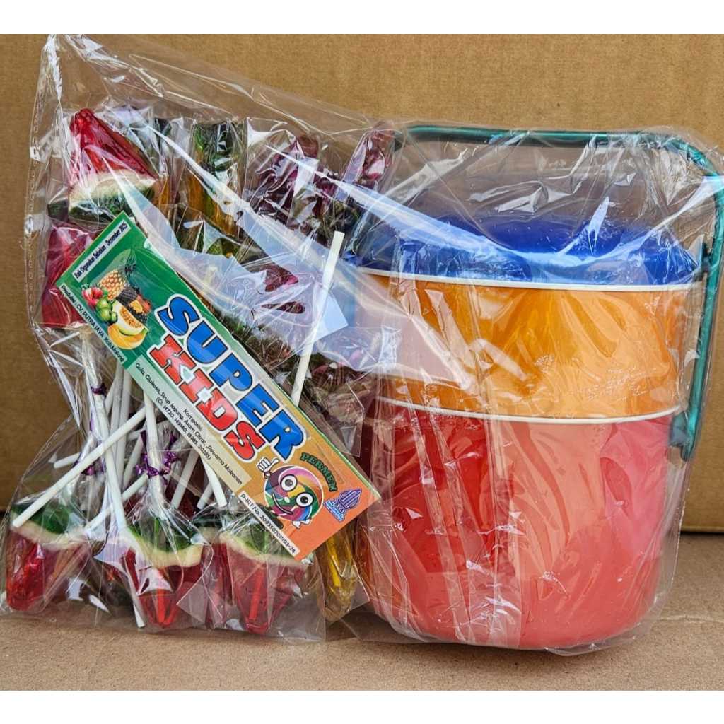 

PERMEN LOLIPOP BUAH SUPER KIDS dengan VARIAN RASA BUAH BERHADIAH ISI 30 (Langsung dari pabriknya)