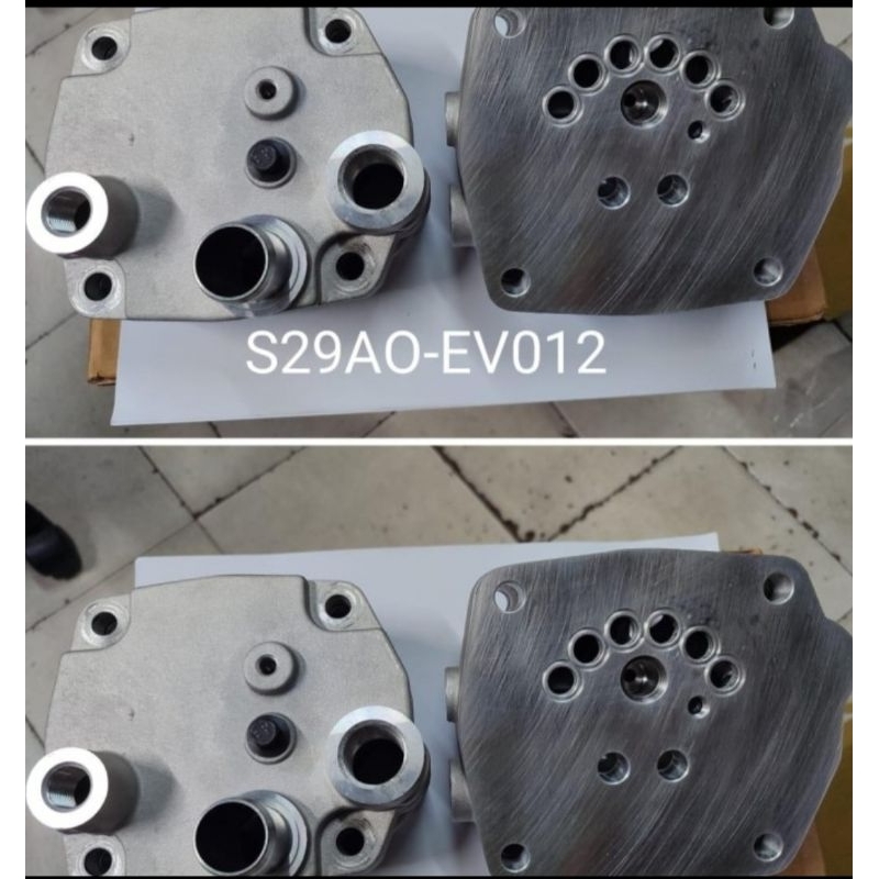CYLINDER HEAD COMPRESOR S29A0-EV012 HINO 500 FM280 EURO 4 KOP HEAD KOMPRESOR