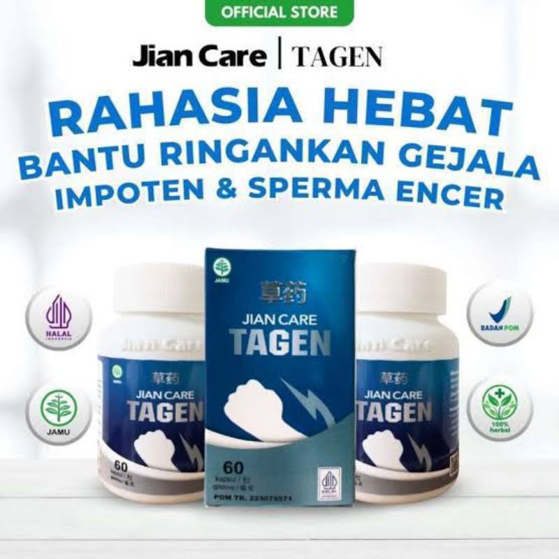Jian Care Tagen - Obat Herbal Cina Untuk Solusi Masalah Pria