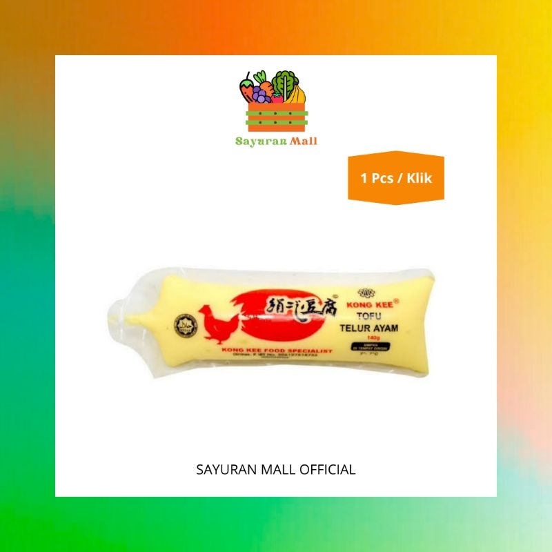 

140gr Tofu Telur Ayam Kong Kee | Frozen Food | SAYURANMALL