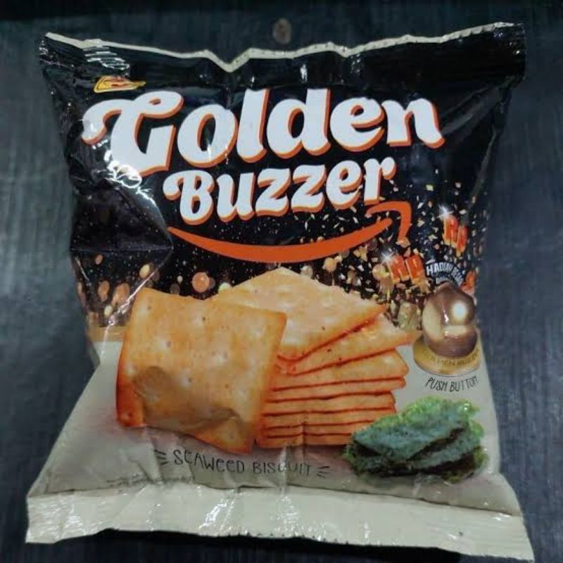 Chiki golden buzzer Snack berhadiah uang 1 renceng isi 10 bungkus