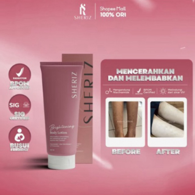 Brightening Body Lotion by Sheriz