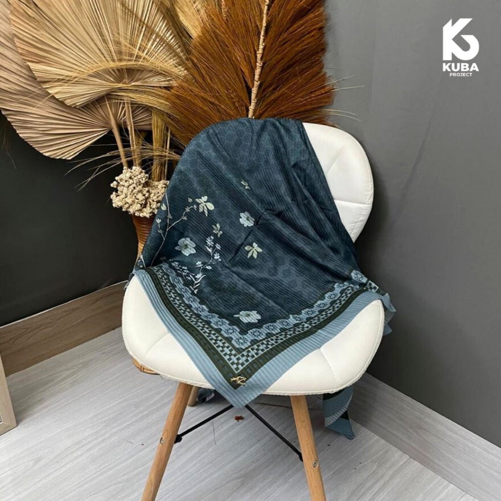 Hijab Voal Syar'i Motif Azara 130x130cm