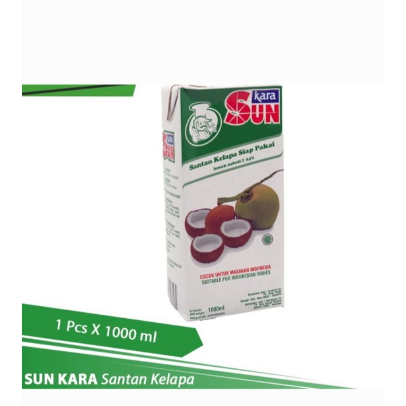 

Santan Kara kemasan 1000 ml