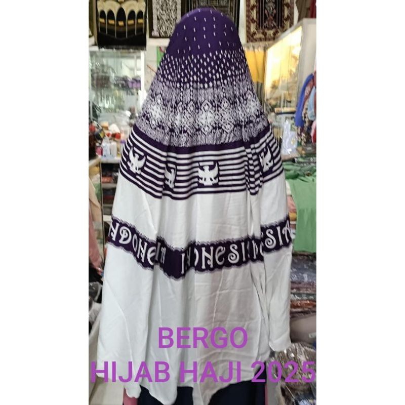 BERGO/HIJAB, KERUDUNG BATIK HAJI 2025