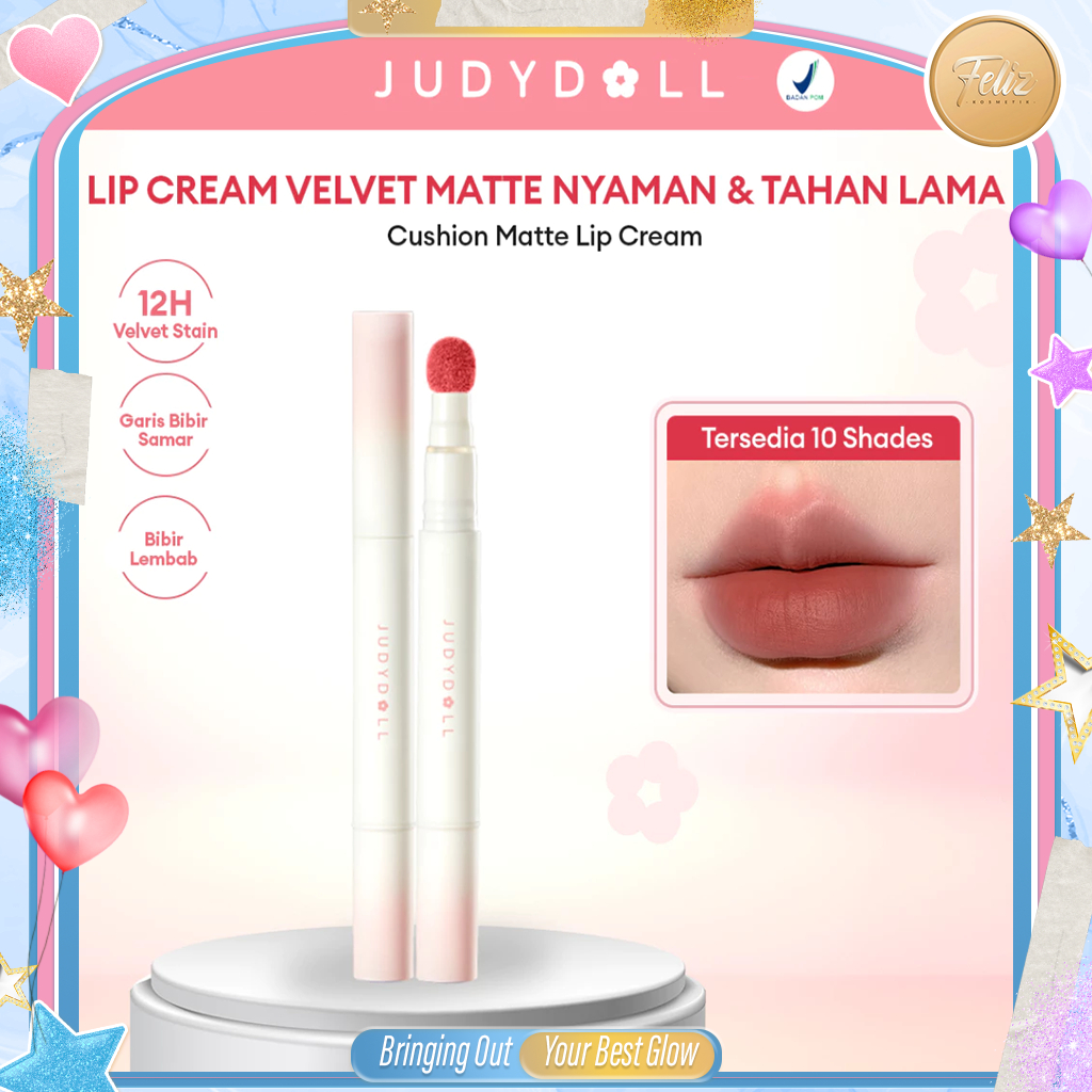 * FELIZ * JUDYDOLL Lip Matte Lip Cream