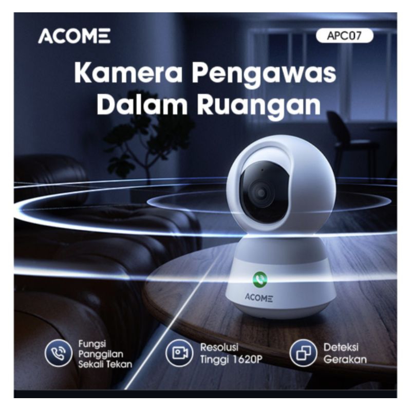 Acome apc07 camera security cctv indoor kamera pengintai original