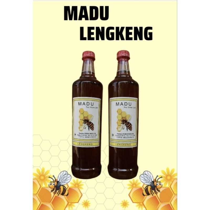 

Madu Lengkeng Murni 100 % Asli