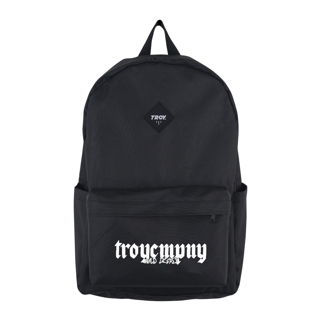 Troy Company Backpack Black Wild Desires - Tas Ransel Hitam BP 3094