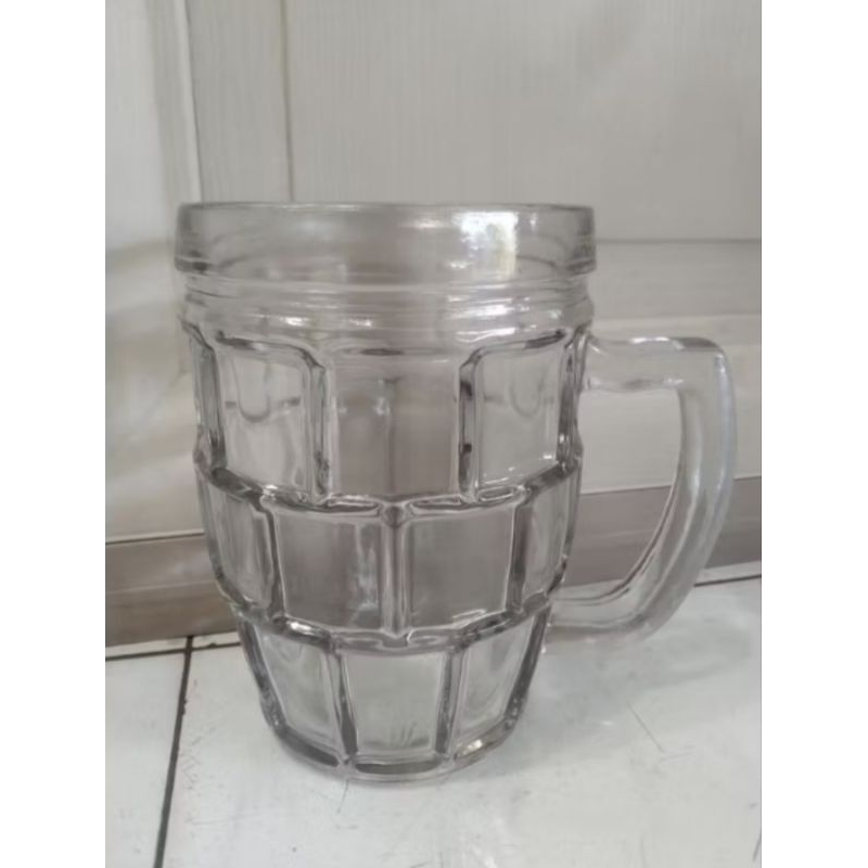 Gelas Gagang Es Jadul Jumbo / Besar