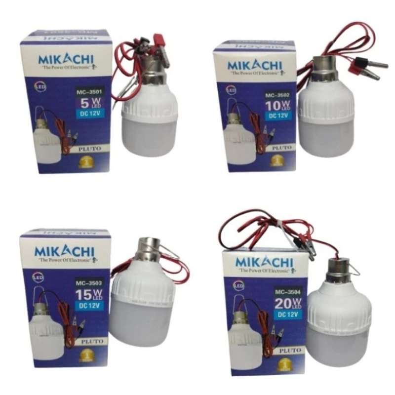 Lampu led DC 12V Aki 5w, 10w, 15w, 20watt