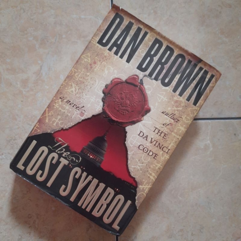 Novel Bahasa Inggris The Lost Symbol Dan Brown Original Hardcover Kolpri