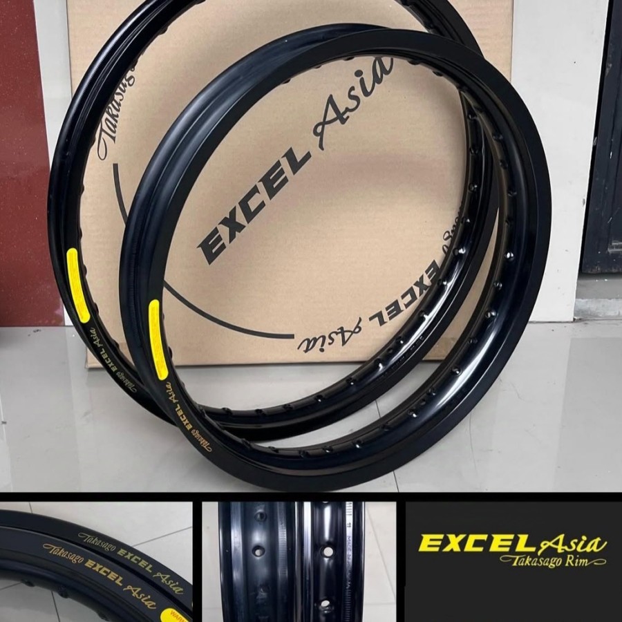 VELG EXCEL TAKASAGO RING 21/18 BLACK ORIGINAL