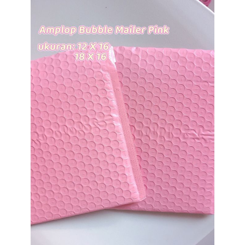 

Amplop Bubble Mailer Pink