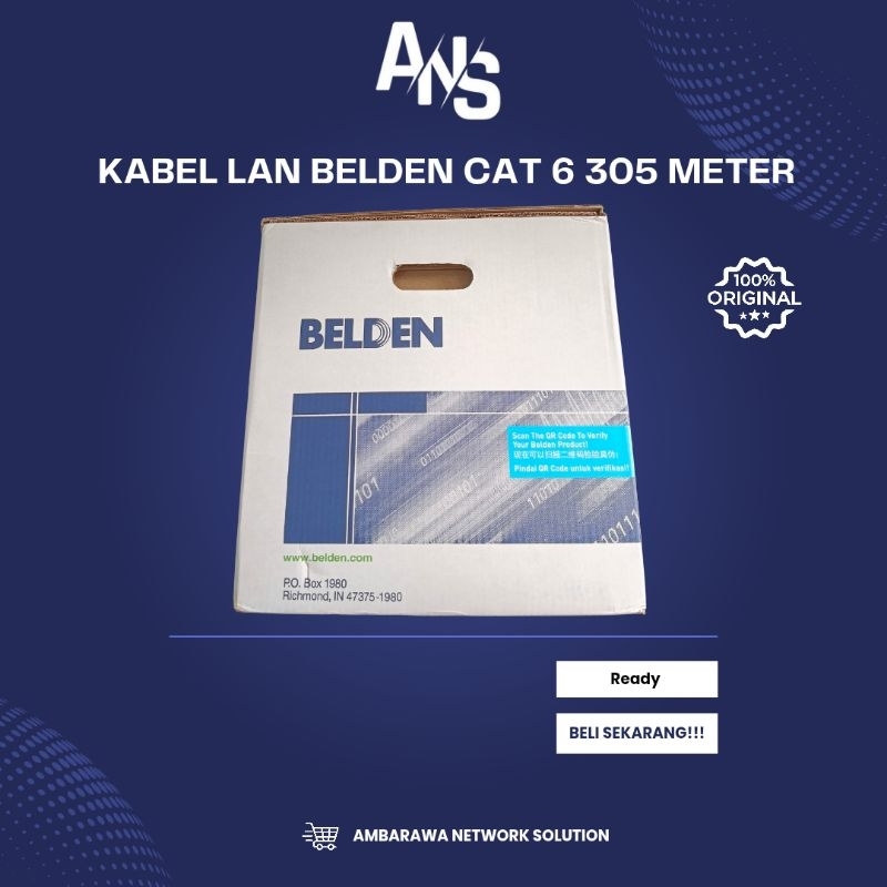 Kabel Lan Belden Cat6 305 Meter